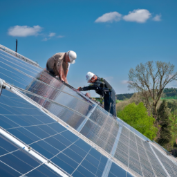 Intégration esthétique des panneaux photovoltaïques dans les bâtiments commerciaux Cenon